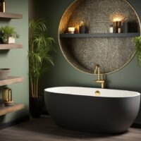 Quel type de peinture est adaptée à la salle de bain ?